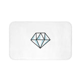 Blue Diamond Bath Mat
