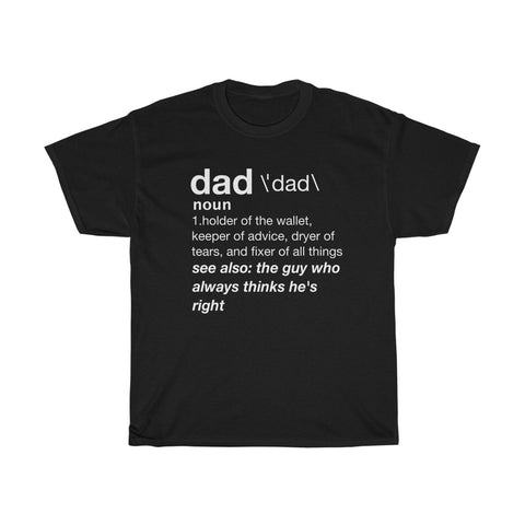Dad - Noun - Tee