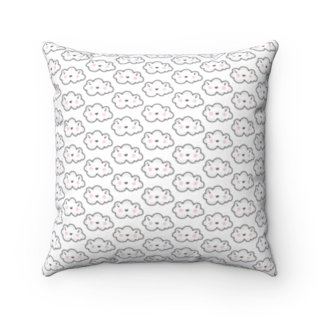 Cloudy Square Pillow