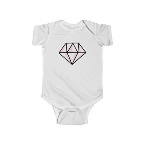 Pink Diamond Infant Fine Jersey Bodysuit