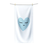 Blue Love Polycotton Towel